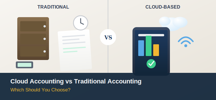 Cloud Accounting vs Traditional Accounting - Which Should You Choose?